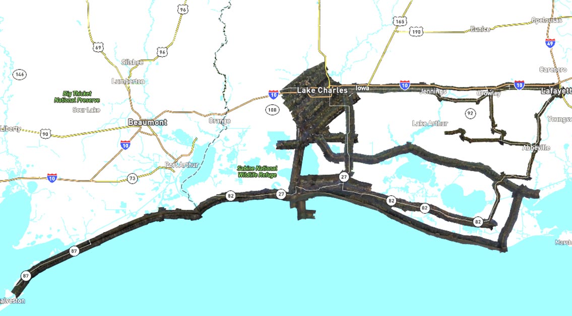 Analyze large areas of interest with ENVI Deep Learning