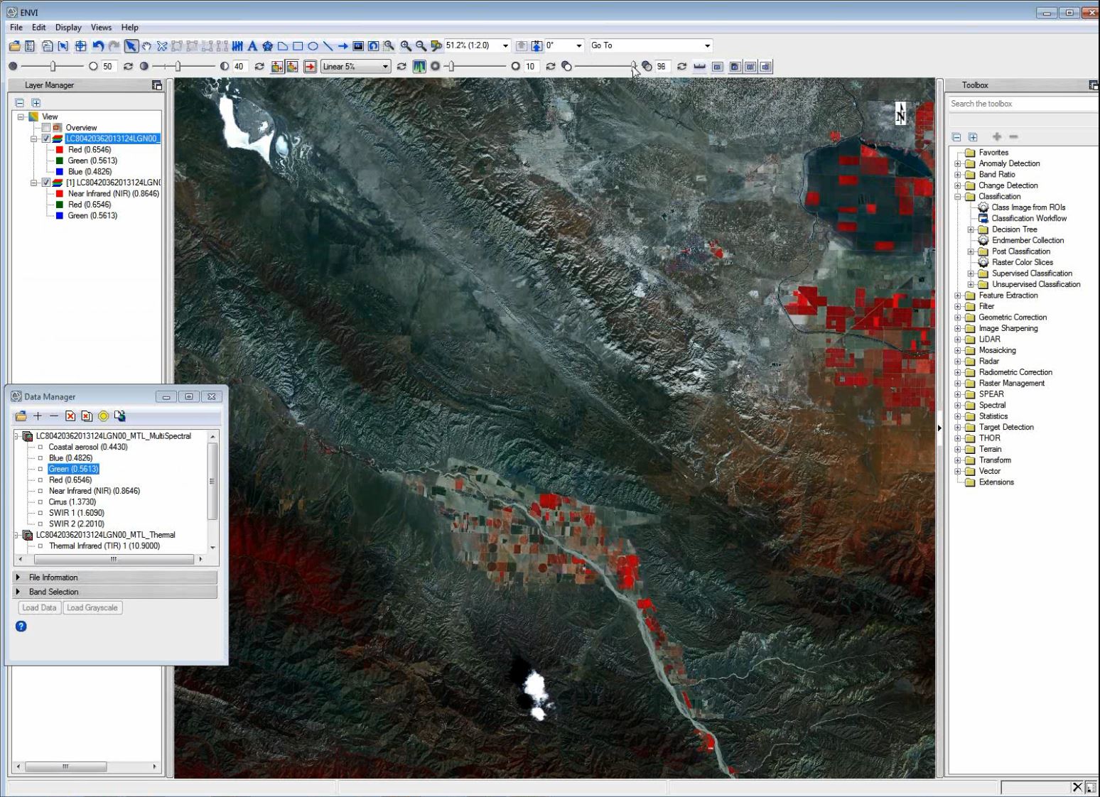 Landsat 8 Image Classification
