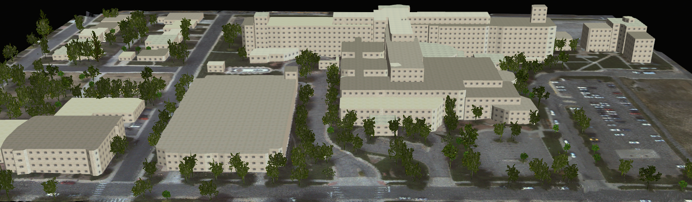 LIDAR Visualization of Denver, CO