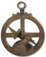 Mariner's astrolabe in Maritime Museum, Lisbon