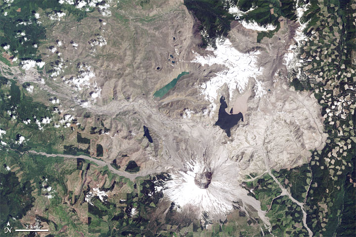Landsat 5 Mount St. Helens