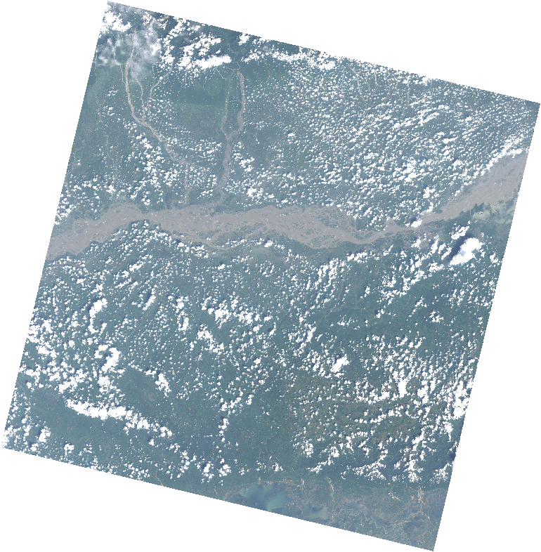 RGB Composite with Exponential Stretch